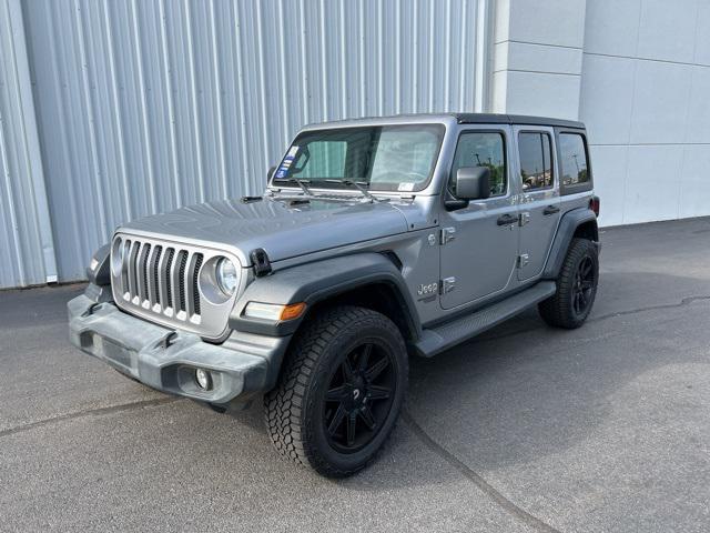 used 2020 Jeep Wrangler Unlimited car, priced at $26,693