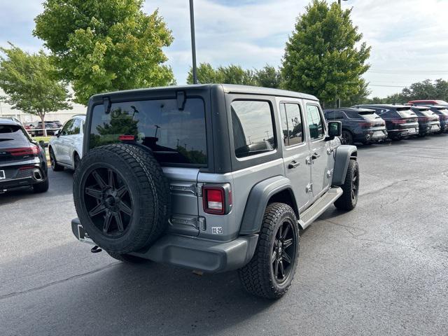 used 2020 Jeep Wrangler Unlimited car, priced at $26,693