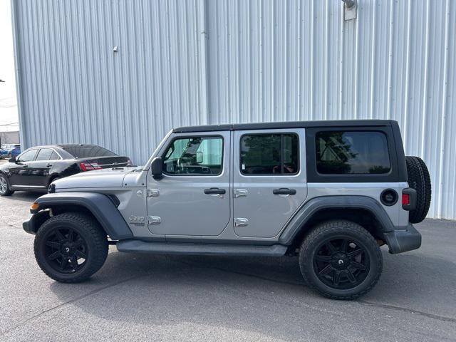 used 2020 Jeep Wrangler Unlimited car, priced at $26,693