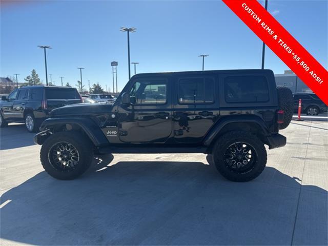 used 2018 Jeep Wrangler Unlimited car, priced at $18,688