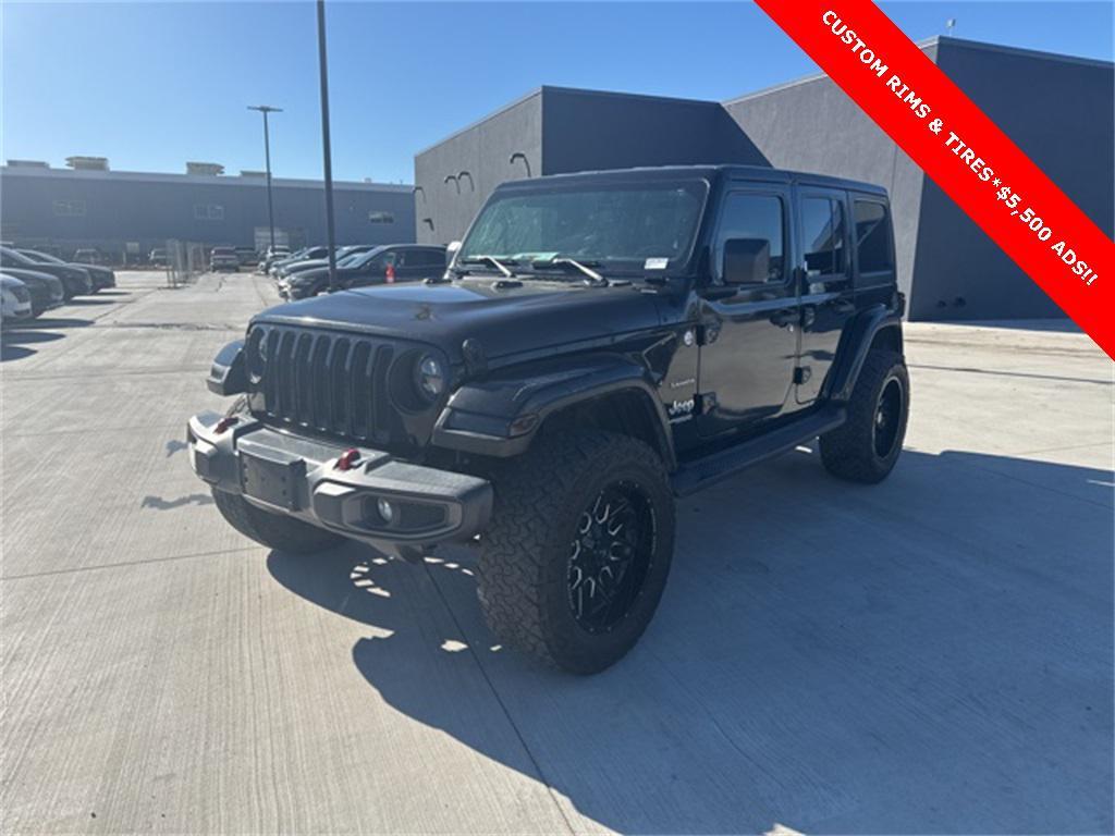 used 2018 Jeep Wrangler Unlimited car, priced at $18,998
