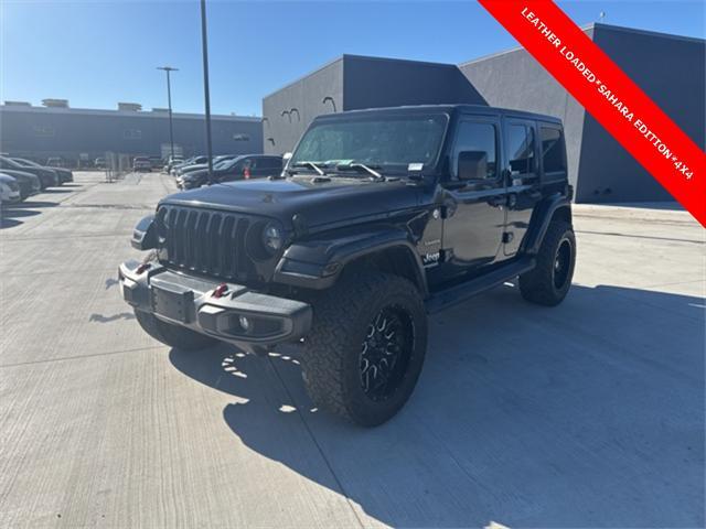 used 2018 Jeep Wrangler Unlimited car, priced at $19,588