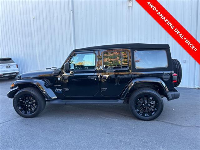 used 2021 Jeep Wrangler Unlimited 4xe car, priced at $27,888