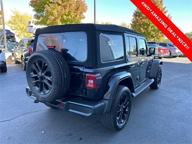 used 2021 Jeep Wrangler Unlimited 4xe car, priced at $27,888