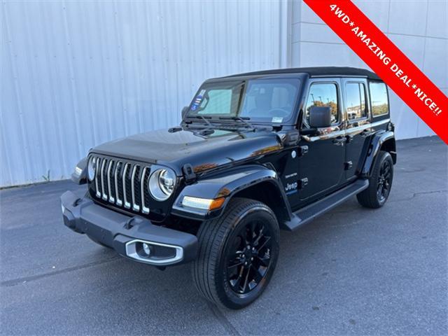 used 2021 Jeep Wrangler Unlimited 4xe car, priced at $27,888