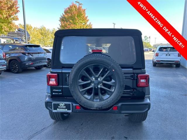 used 2021 Jeep Wrangler Unlimited 4xe car, priced at $27,888