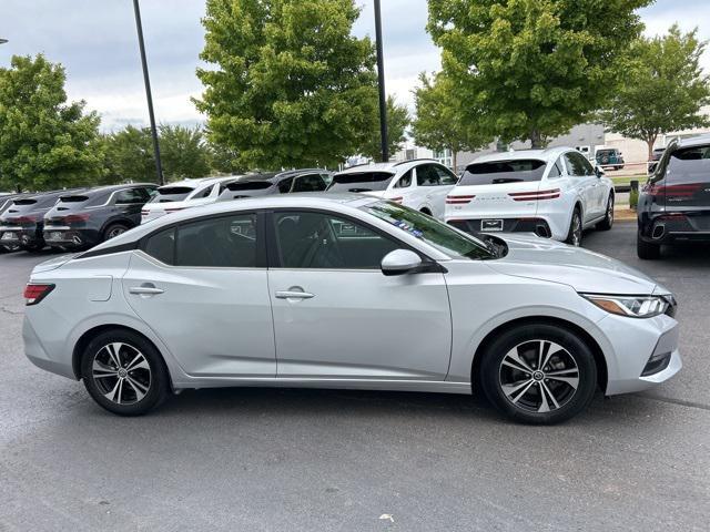 used 2021 Nissan Sentra car, priced at $15,000