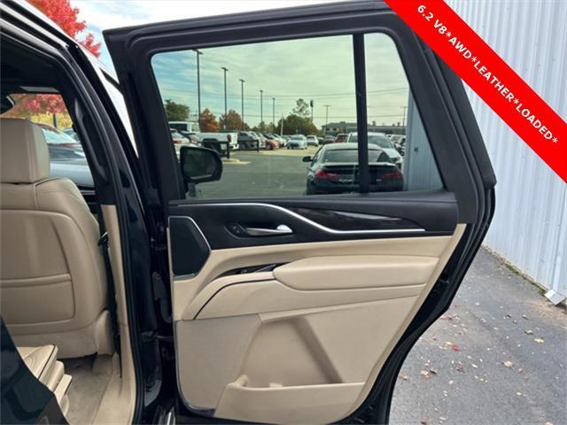 used 2023 Cadillac Escalade car, priced at $68,777