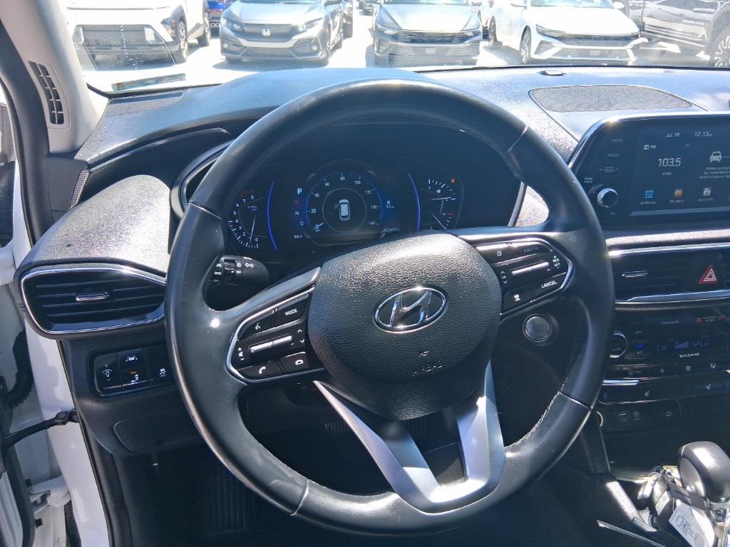 used 2019 Hyundai Santa Fe car, priced at $15,180