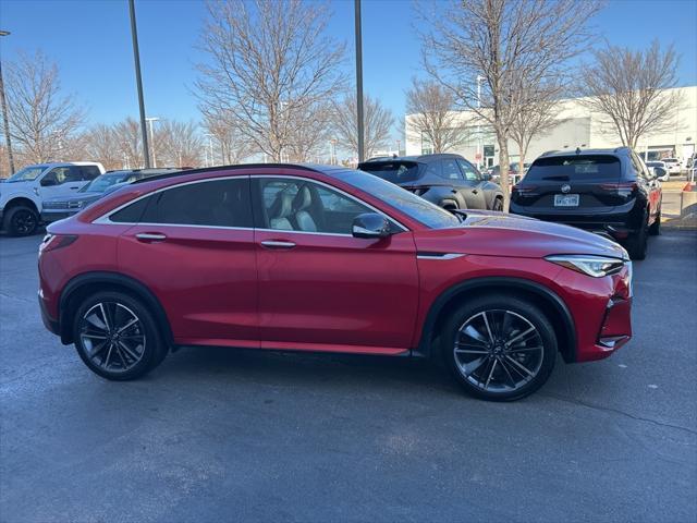 used 2024 INFINITI QX55 car, priced at $40,500