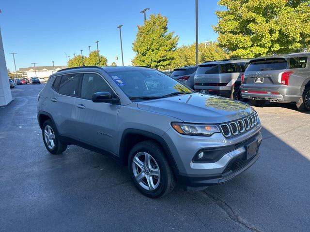 used 2023 Jeep Compass car, priced at $19,444