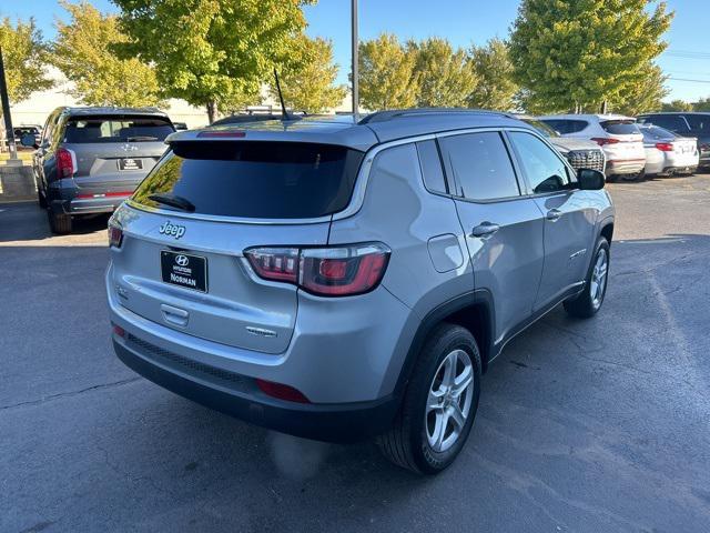 used 2023 Jeep Compass car, priced at $19,444