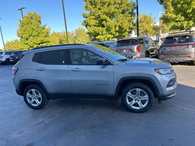 used 2023 Jeep Compass car, priced at $19,444