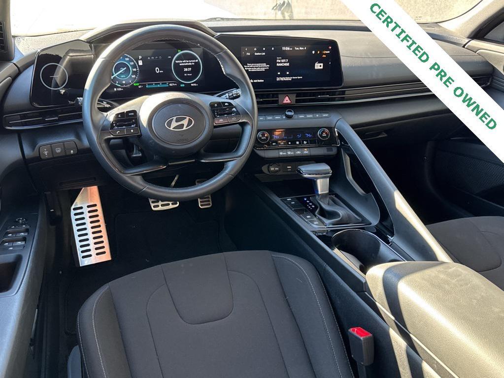 used 2025 Hyundai ELANTRA HEV car, priced at $23,000