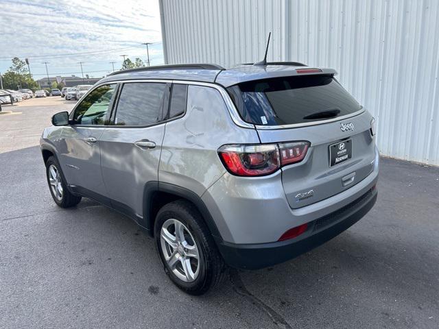 used 2024 Jeep Compass car, priced at $25,590