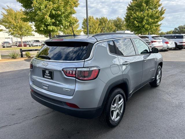 used 2024 Jeep Compass car, priced at $25,590