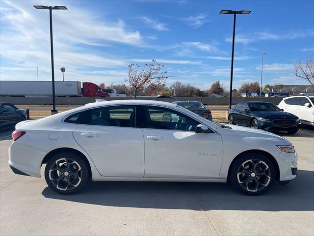 used 2022 Chevrolet Malibu car, priced at $18,588