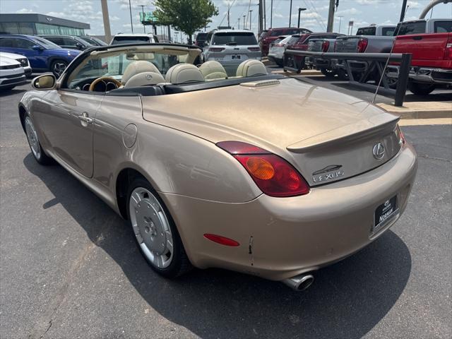 used 2002 Lexus SC 430 car, priced at $9,888