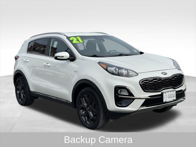 used 2021 Kia Sportage car, priced at $19,895