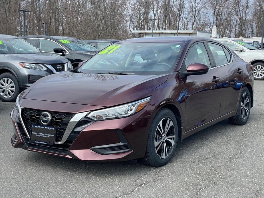 used 2021 Nissan Sentra car, priced at $16,595