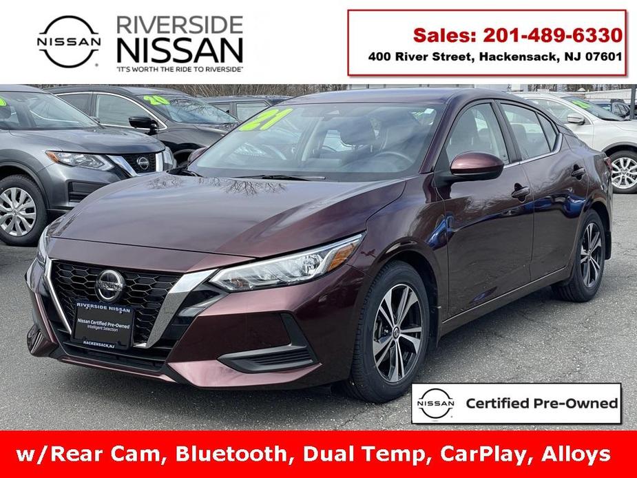 used 2021 Nissan Sentra car, priced at $17,750