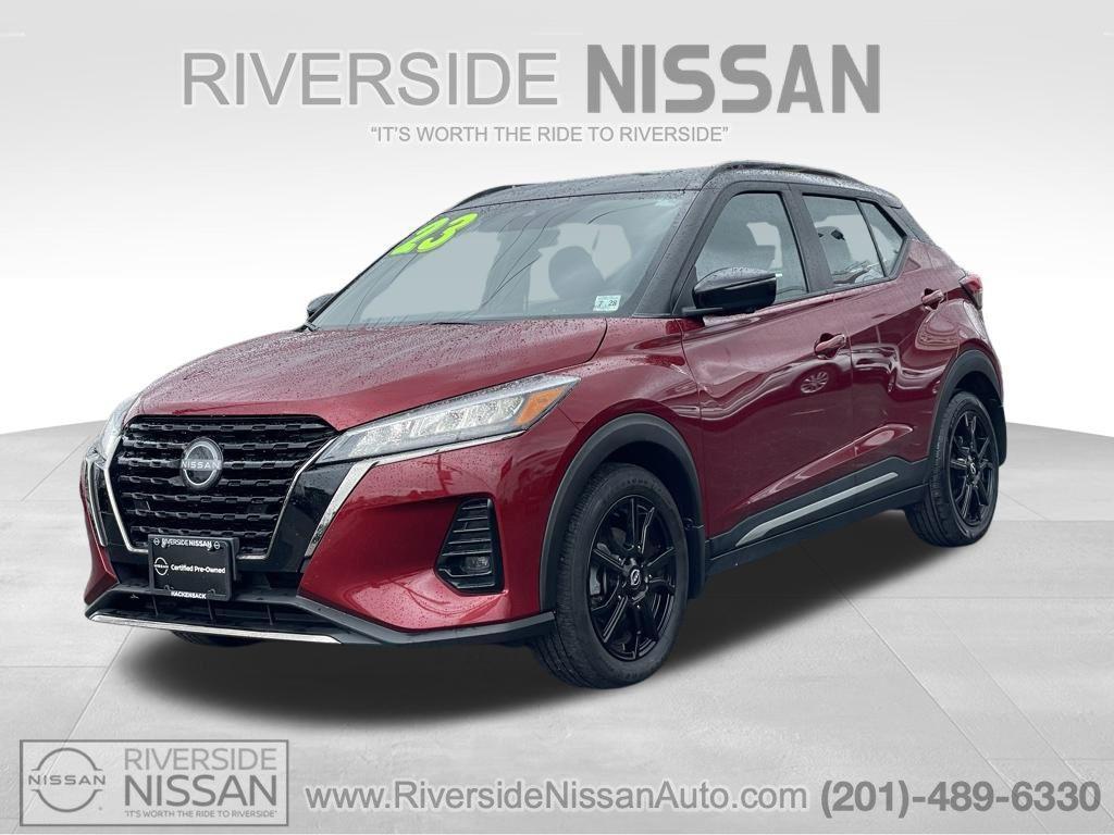 used 2023 Nissan Kicks car, priced at $17,995