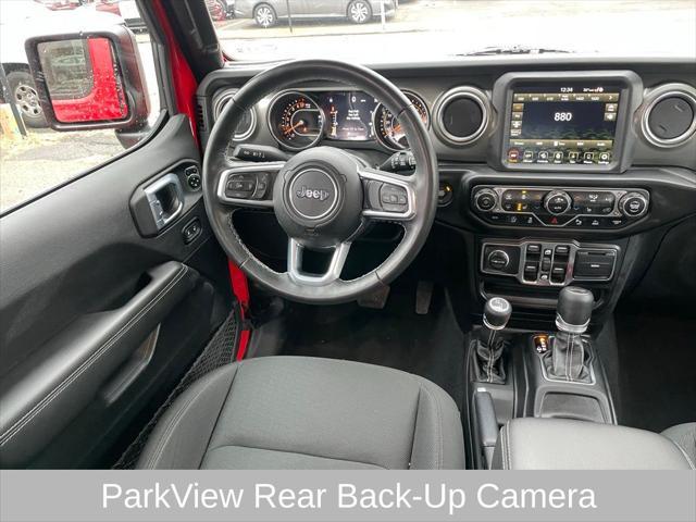 used 2021 Jeep Wrangler Unlimited car, priced at $32,985