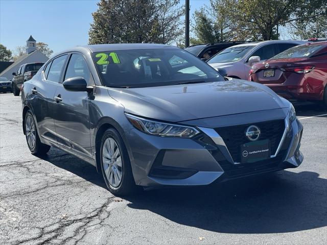 used 2021 Nissan Sentra car, priced at $17,348