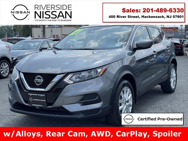 used 2021 Nissan Rogue Sport car, priced at $17,695