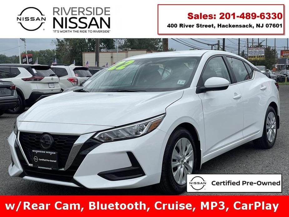 used 2022 Nissan Sentra car, priced at $15,745