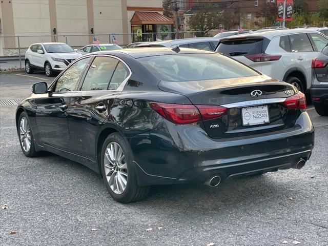 used 2021 INFINITI Q50 car, priced at $26,587