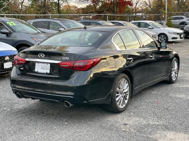 used 2021 INFINITI Q50 car, priced at $26,587