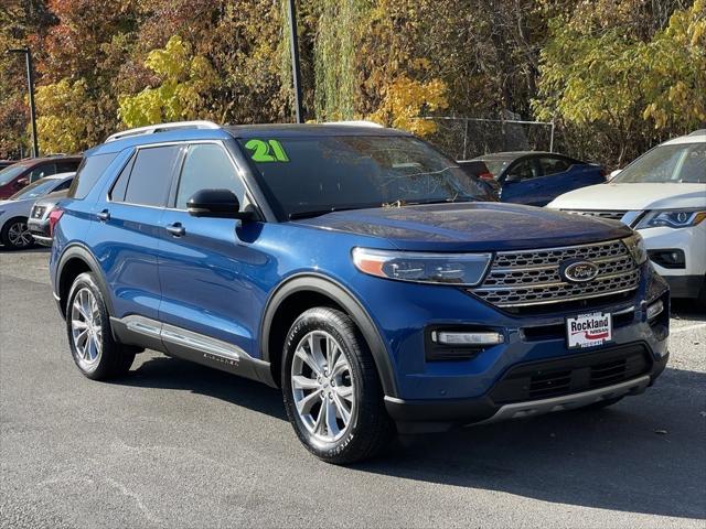 used 2021 Ford Explorer car, priced at $27,855