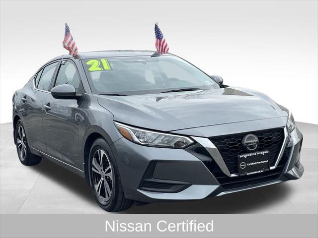 used 2021 Nissan Sentra car, priced at $14,995