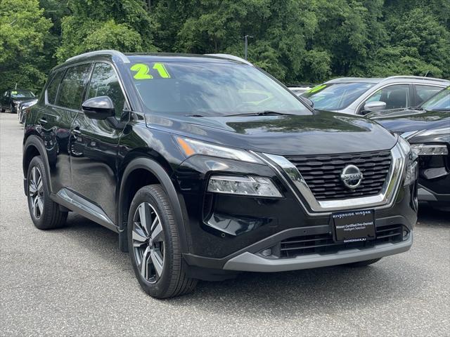 used 2021 Nissan Rogue car, priced at $25,085