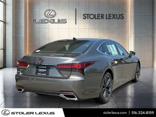 used 2023 Lexus LS 500 car, priced at $67,000