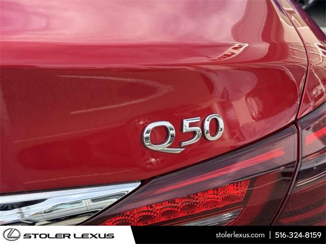 used 2022 INFINITI Q50 car, priced at $26,900