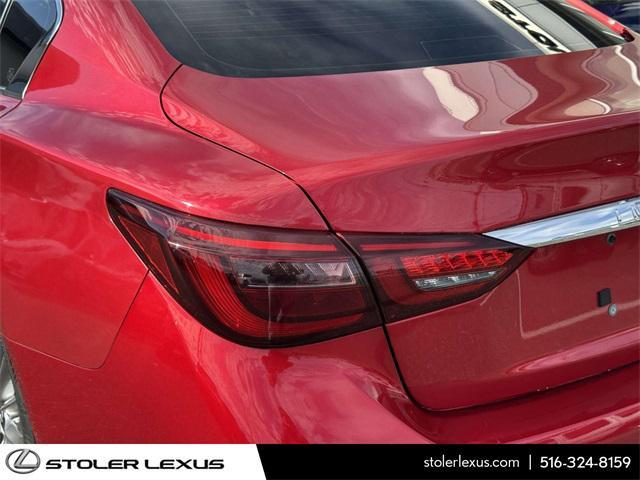 used 2022 INFINITI Q50 car, priced at $26,900