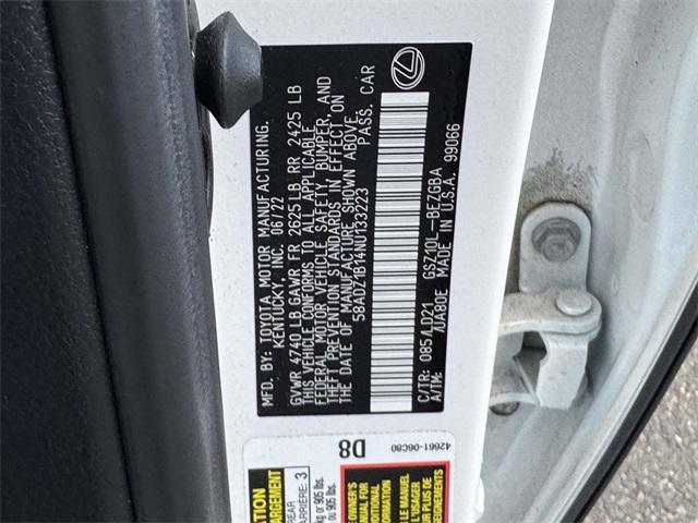 used 2022 Lexus ES 350 car, priced at $35,900