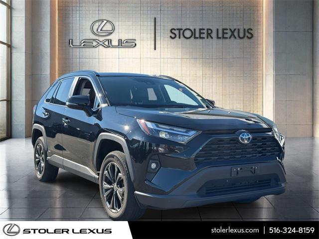 used 2022 Toyota RAV4 Hybrid car, priced at $35,000