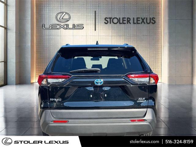 used 2022 Toyota RAV4 Hybrid car, priced at $35,000