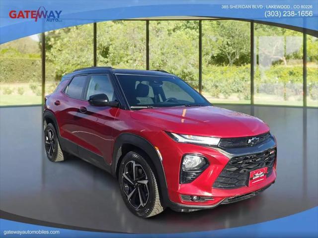 used 2021 Chevrolet TrailBlazer car, priced at $19,599