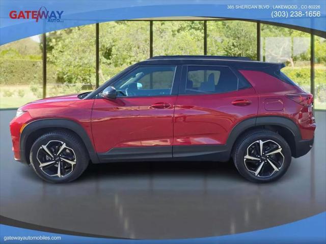 used 2021 Chevrolet TrailBlazer car, priced at $19,599