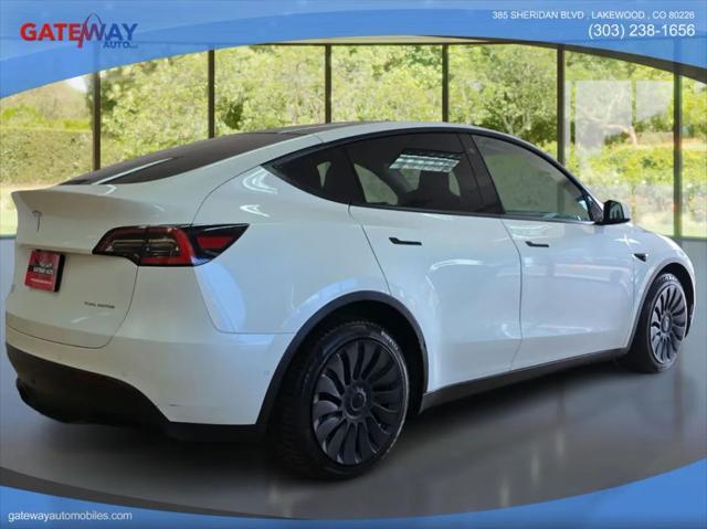 used 2021 Tesla Model Y car, priced at $27,999