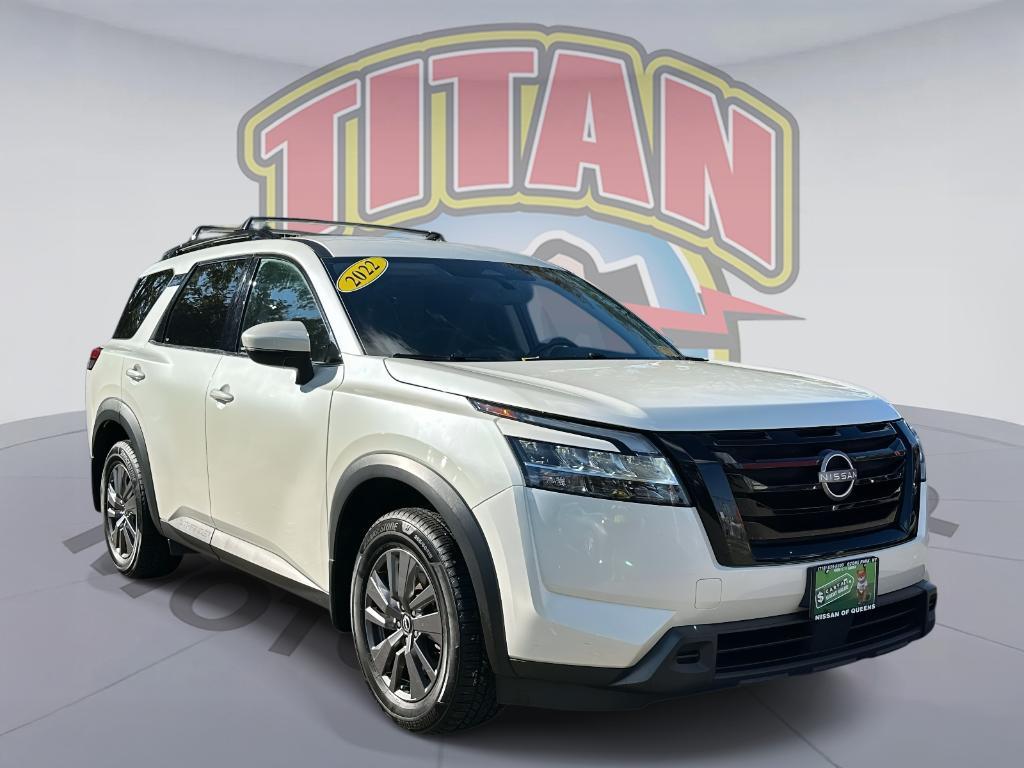 used 2022 Nissan Pathfinder car, priced at $22,332