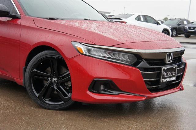 used 2021 Honda Accord car, priced at $23,878