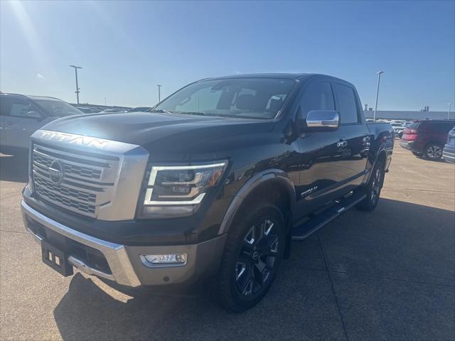 used 2023 Nissan Titan car, priced at $45,446