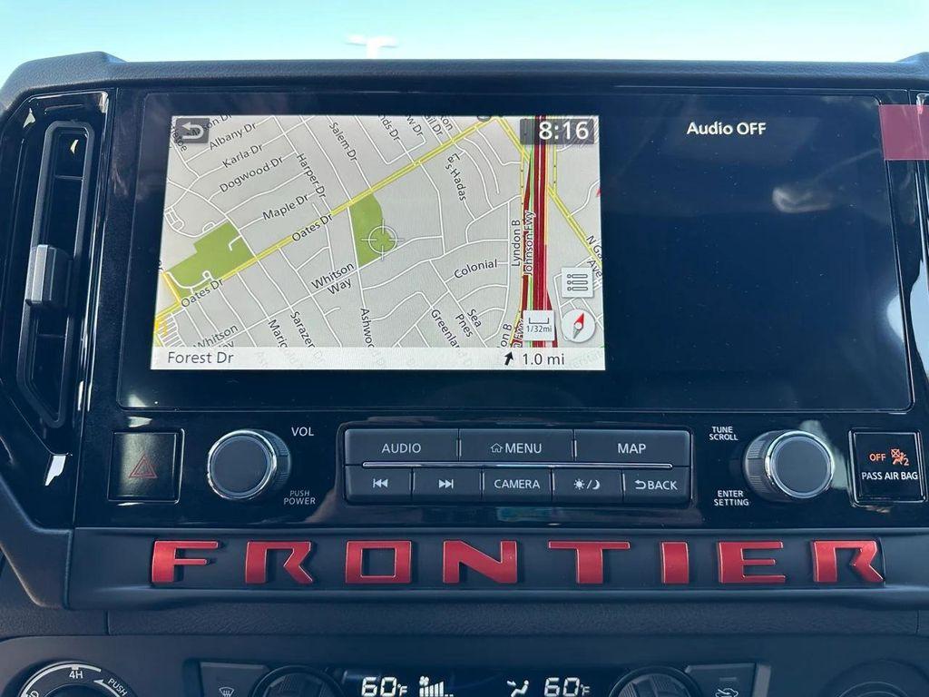 new 2025 Nissan Frontier car, priced at $40,572
