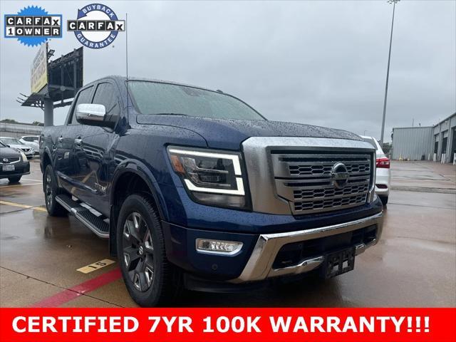 used 2021 Nissan Titan car, priced at $35,499