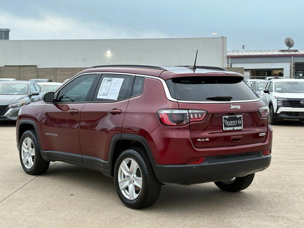 used 2022 Jeep Compass car, priced at $17,421